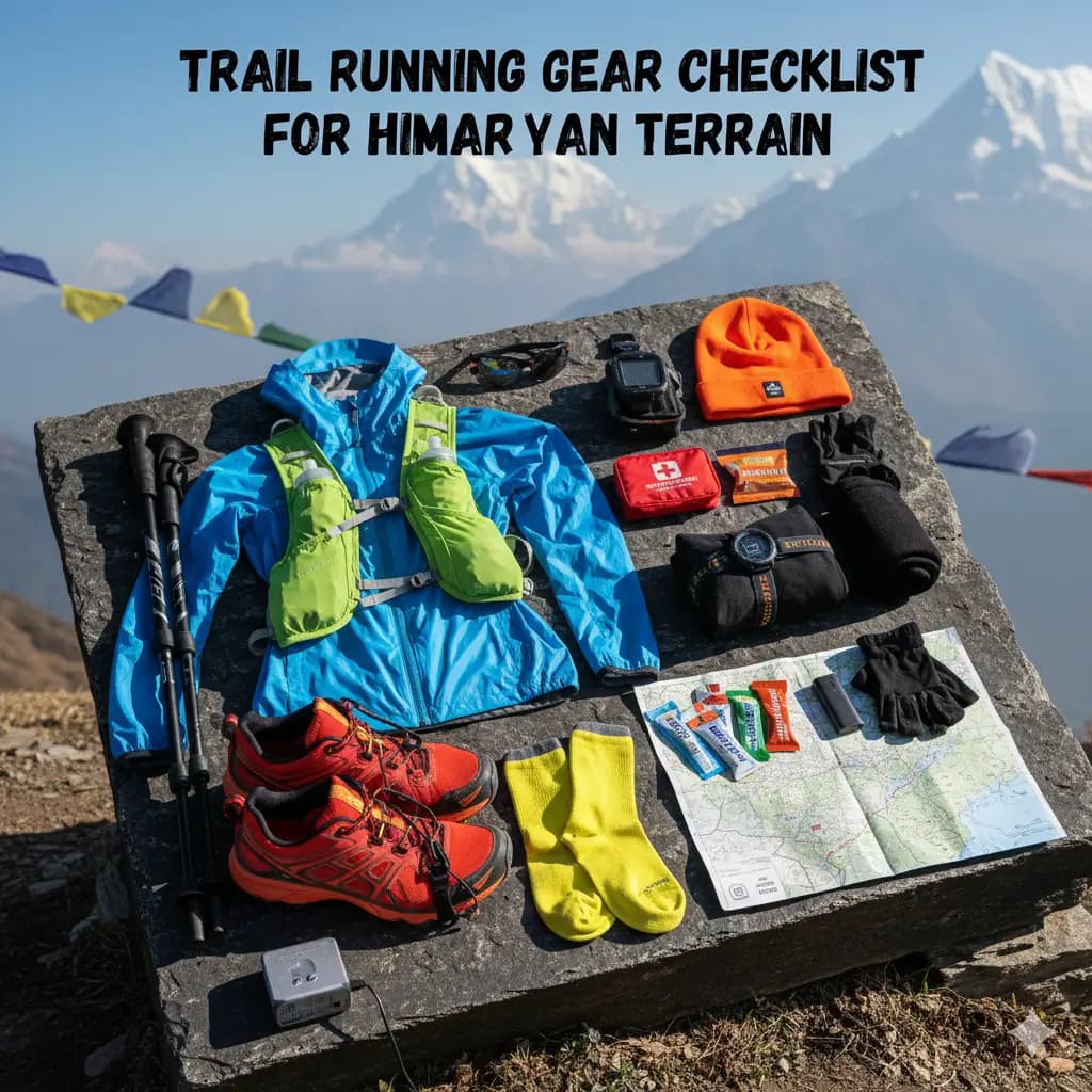 Trail Running Gear Checklist for Himalayan Terrain
